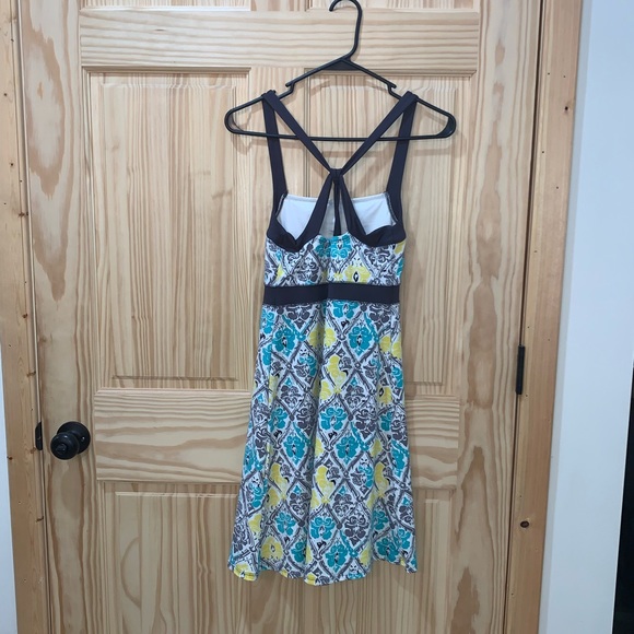 Soy Bu printed crossed back active dress size S - Picture 5 of 8